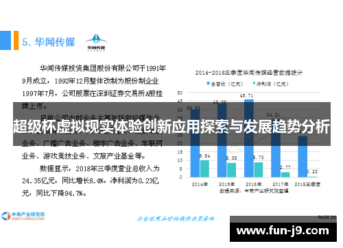 超级杯虚拟现实体验创新应用探索与发展趋势分析